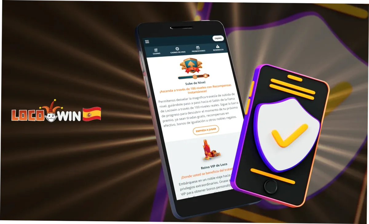 App LocoWin inicio de sesión
