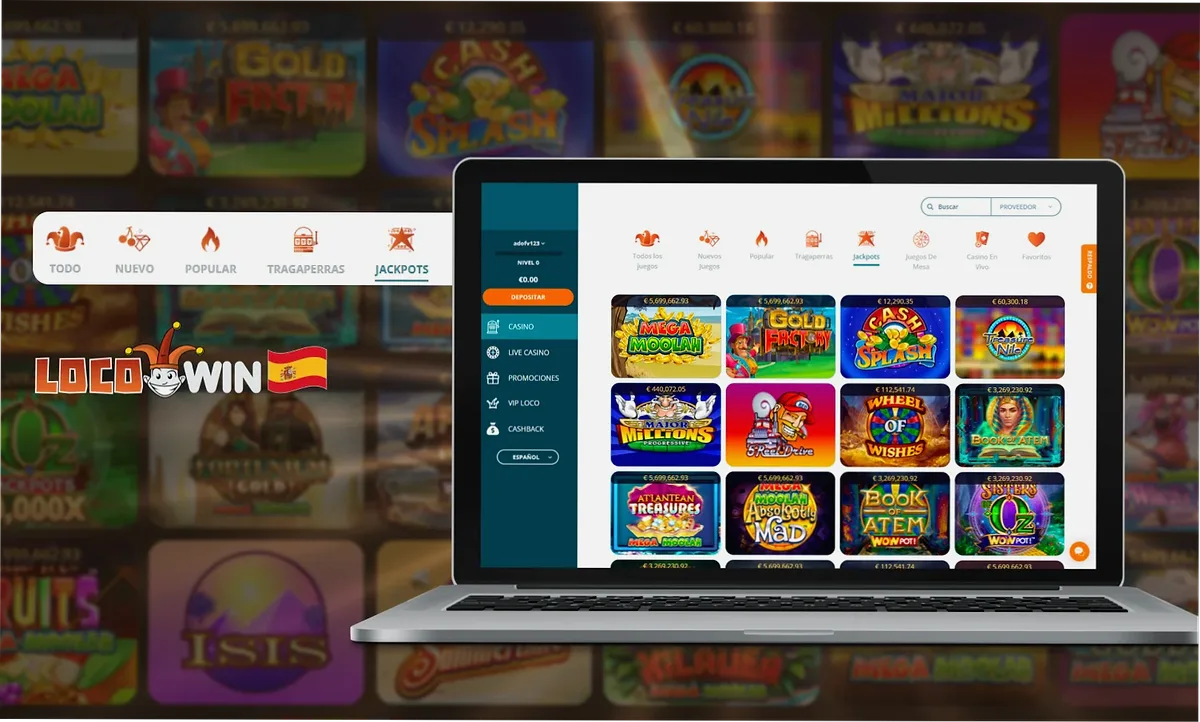 Jackpots progresivos LocoWin